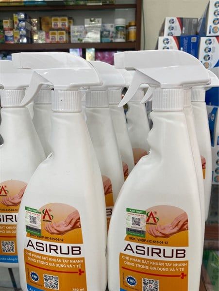 Rửa tay khô Asirub 1l