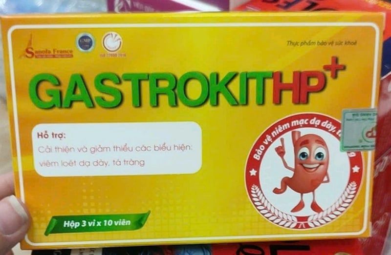 Gastrokit HP+ sanofa H 3 vỉ x 10 viên
