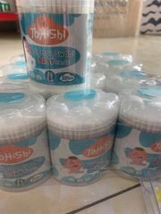 Tăm bông trẻ em tohishi đầu móc 220 cây