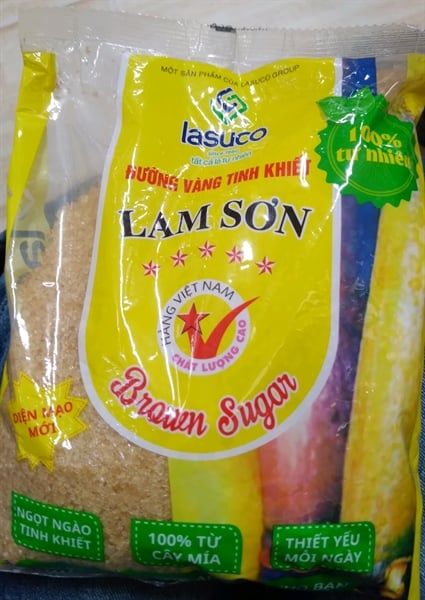 Đường vàng tinh khiết Lam Sơn gói 1kg