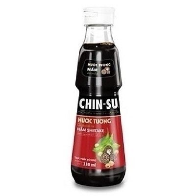 Nước tương nấm akiitake Chinsu 330ml
