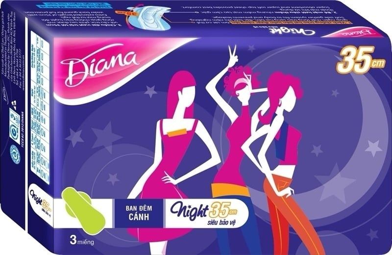 Diana băng vệ sinh supwer đêm 28CM X48