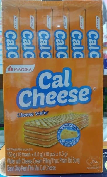 Bánh xốp kem phô mai Cal Cheese 153g