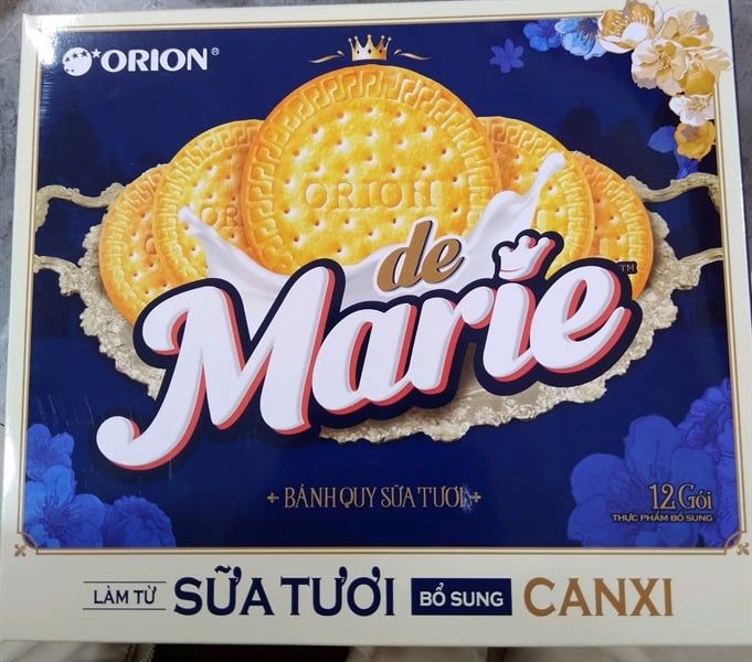 Bánh Marie quy sữa tươi