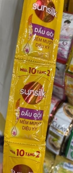 Dầu gội Sunsilk mềm mượt diệu kỳ dây 1 2