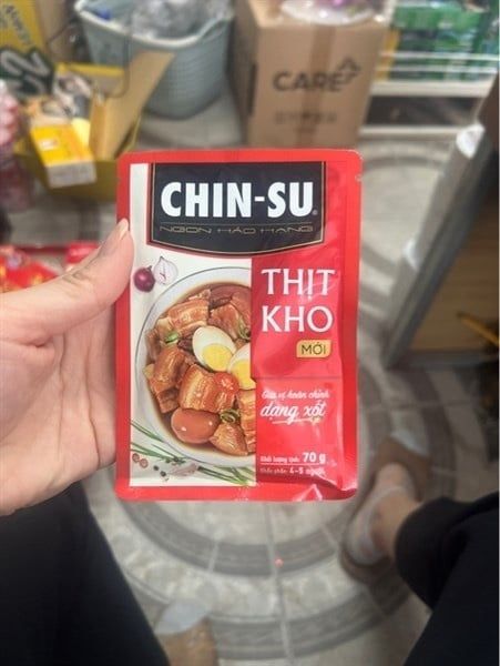 Thịt kho Chin Su xốt