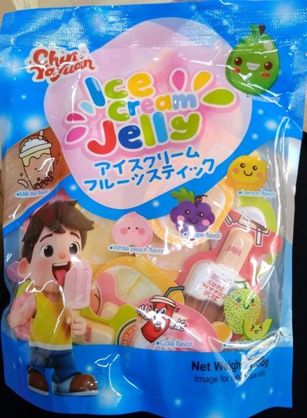 Thạch phô mai sữa chua Ice Cream Jelly mix vị Chunya 258g