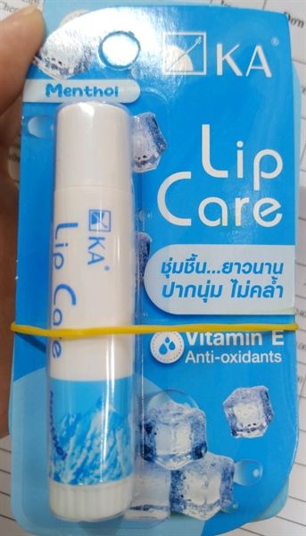 Son dưỡng môi không màu KA lip care menthol