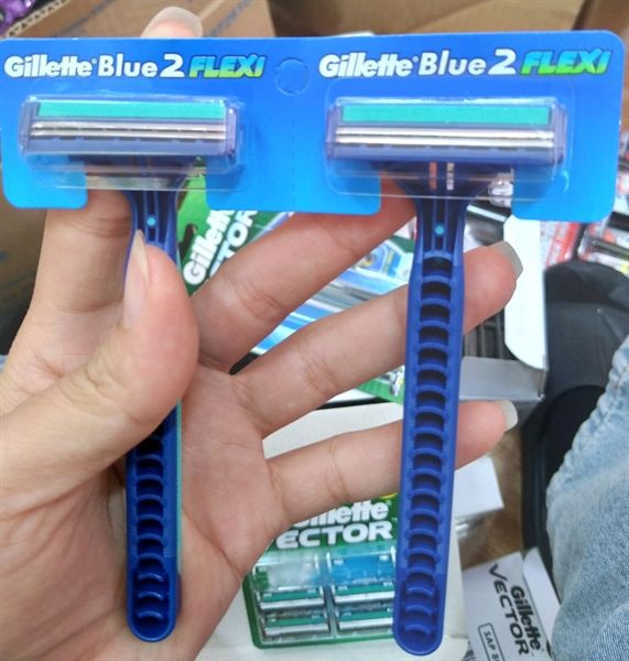 Dao cạo dùng một lần Gillette xanh