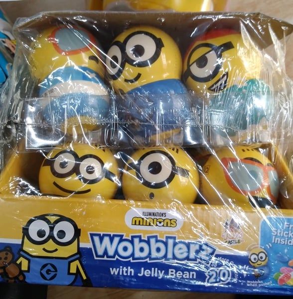 Kẹo dẻo hạt đậu minion 10g lốc 18 chiếc