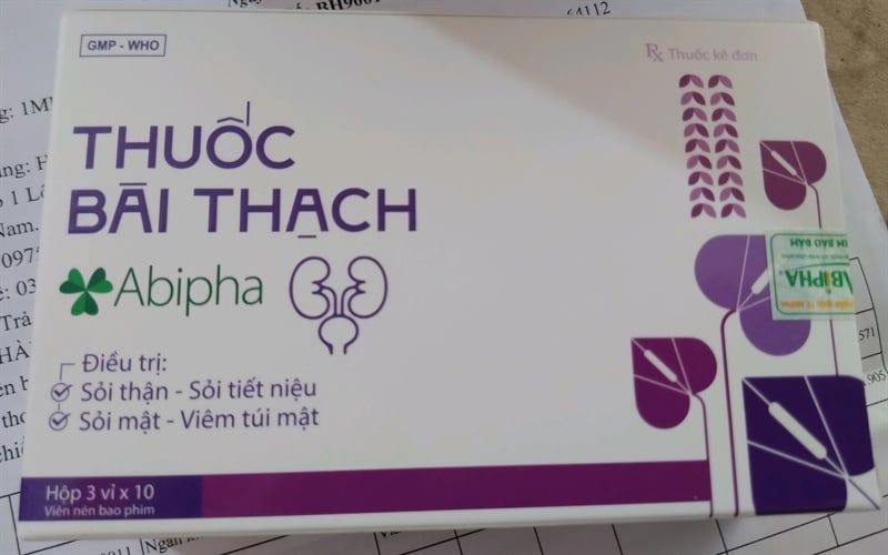 Thuốc Bài Thạch Abipha H 3 vỉ x 10v