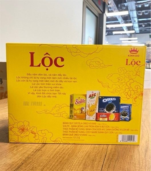 Hộp quà Tết hamper lộc 727,2g