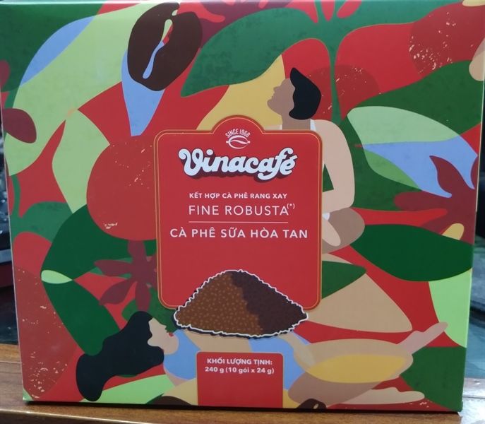 Cà phê sữa hòa tan Vinacafe 240g