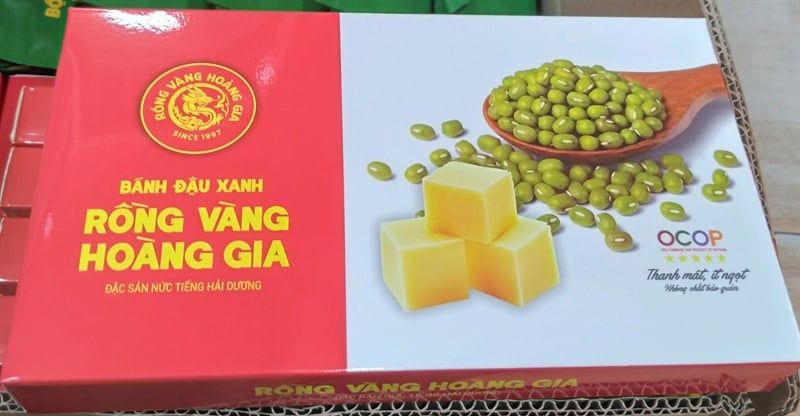 Bánh đậu xanh rồng vàng hoàng gia 210g