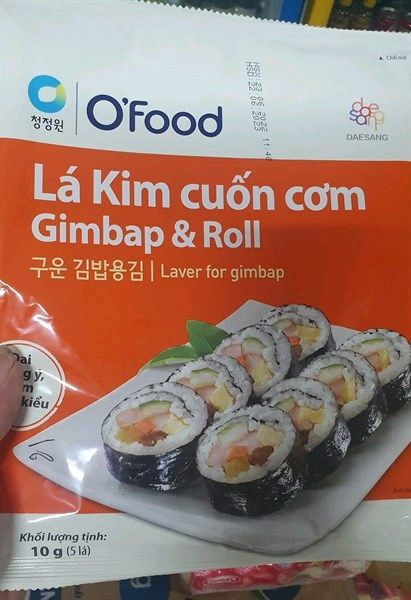 Lá kim cuốn cơm 5 lá 10g ofood