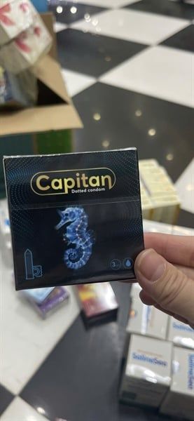 BCS Capitan dotted condom h3c
