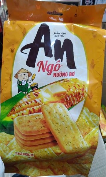 Bánh gạo nướng An ngô nướng bơ 120g(16px7.5g)