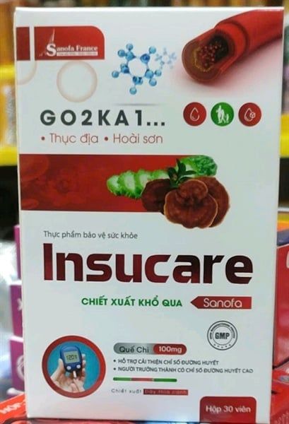Viên tiểu đường Insucare sanofa H30v