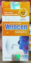 Dung dịch xịt họng Verocen sanofa 30ml