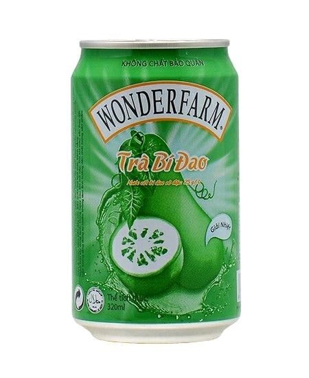 Trà bí đao Wonderfarm 240ml x 30 lon