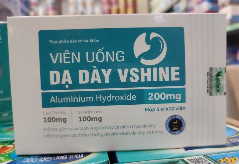 Viên dạ dày Vshine H5 vỉ *10 viên