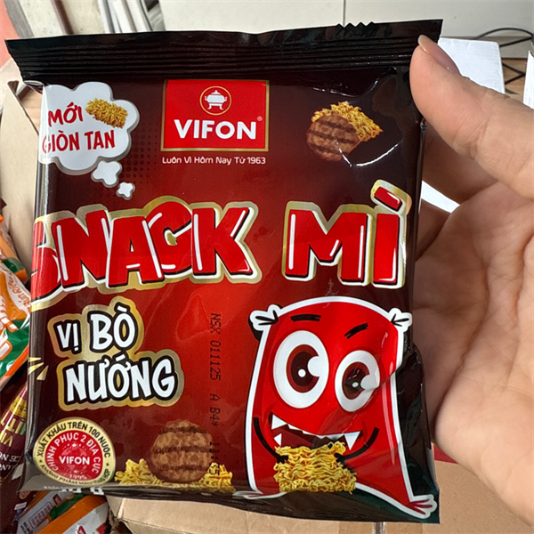 Snagk mì trẻ em vị bò nướng
