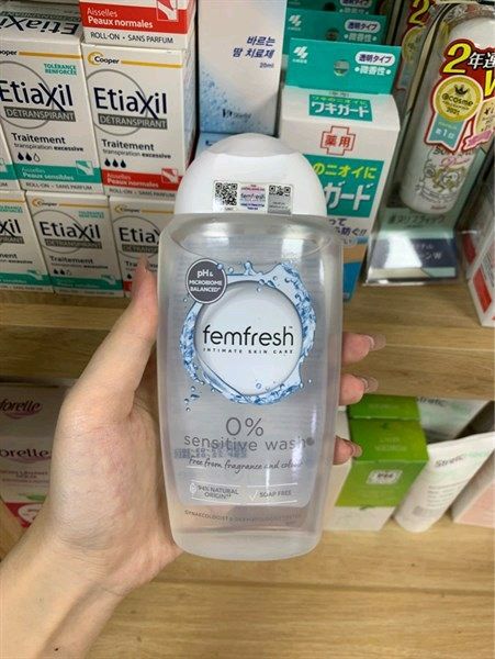 Ddvspn Femfresh sensitive wash da nhạy cảm 250ml