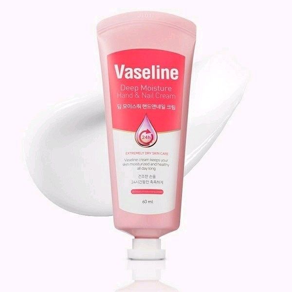 Kem dưỡng da tay Vaseline Deep Moisture Hand & Nail Cream 60ml