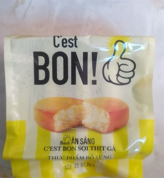 Bánh Bon 5P sợi thịt gà