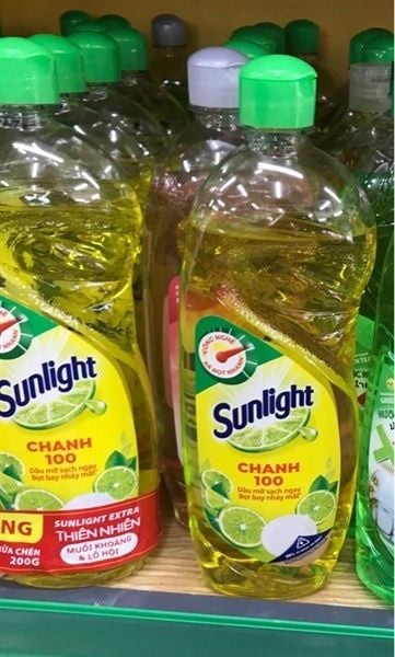 Sunlight nước rửa chén chanh 730g