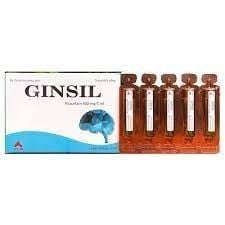 Piracetam ginsil ống 400mg/5ml