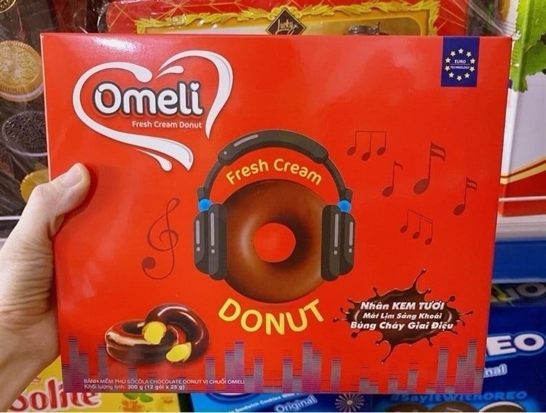 Bánh Omeli Donut 300GR