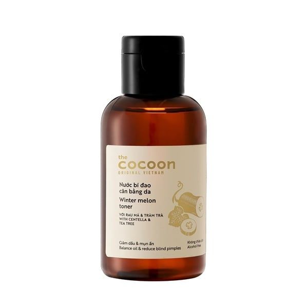 Nước bí đao cân bằng da the Cocoon giảm dầu mụn 140ml