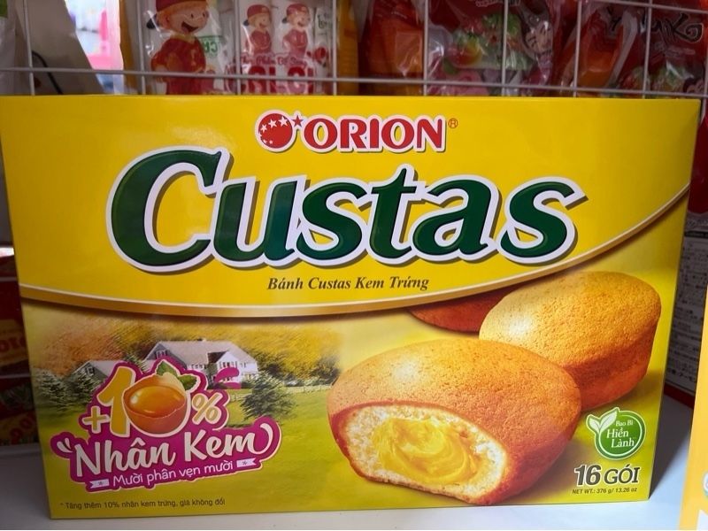 Bánh Custas trứng 16P