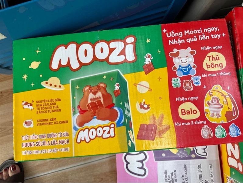 Sữa moozi socola 110ml