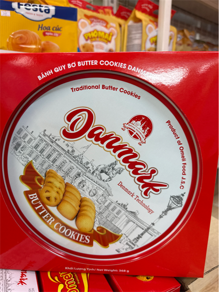 Bánh danmark butter Cookies 368g