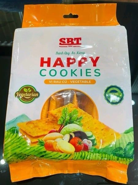 Bánh ăn kiêng gói vị rau củ 285g