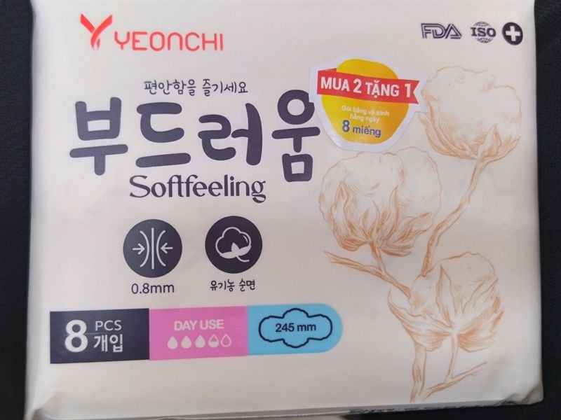BVS Yeonchi softfeeling có cánh 8m 24.5cm