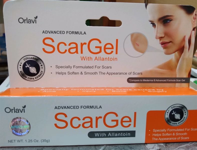Gel bôi sẹo Orlavi Scargel with allantoin 35g