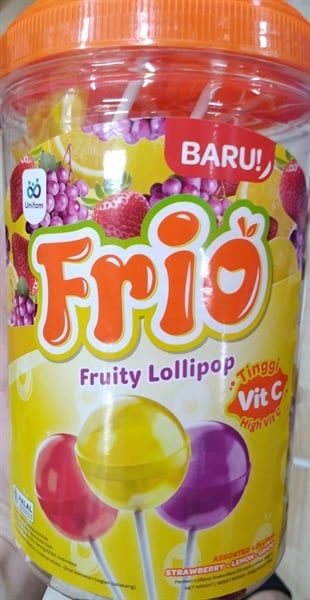 Kẹo mút Frio trái cây hộp 40 que x 6g