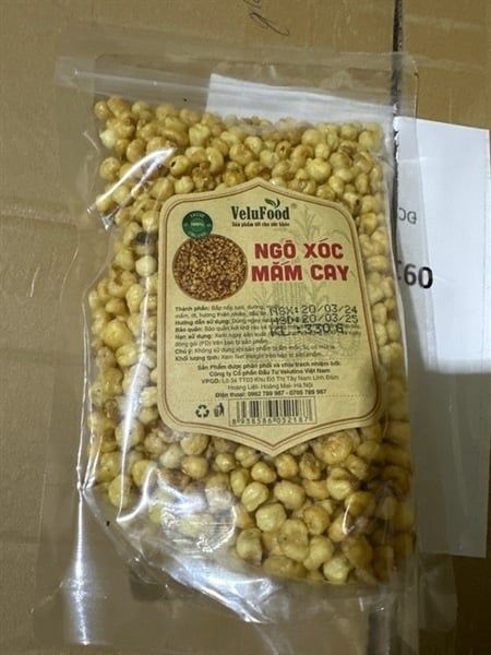 Ngô sóc mắm cay 330g veluffood