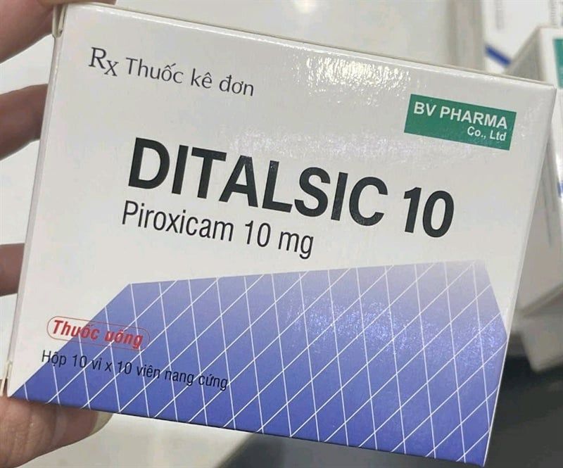 Ditalsic piroxicam 10mg H10v x 10v