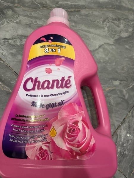 Nước giặt xả chante can 3,1l