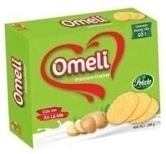 Bánh quy Omeli Cracker hộp 288g