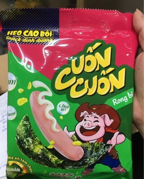 Rong biển cuộn xúc xích