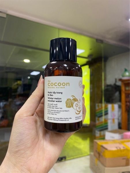 Nước tẩy Trang Cocoon bí đao 140ml