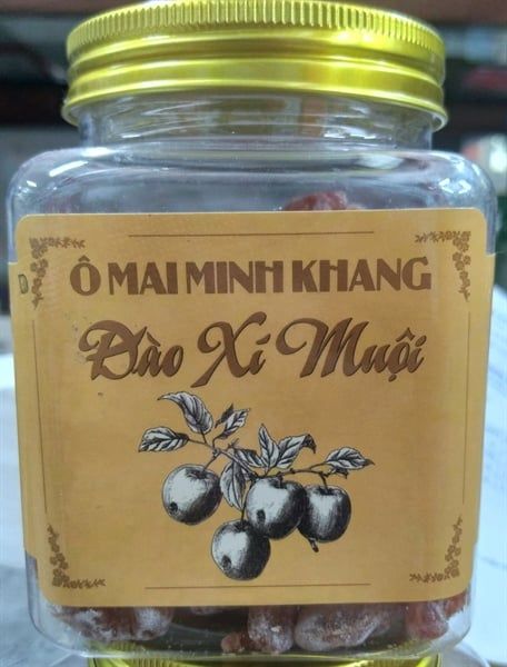 Ô mai Minh Khang đào xí muội 250g