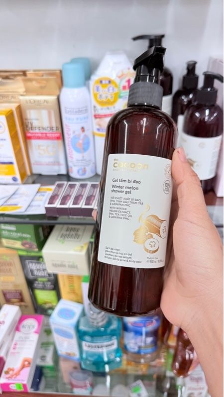 Gel tắm bí đao Cocoon 500ml Việt Nam
