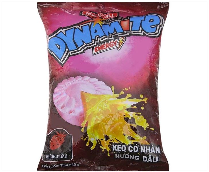 Kẹo Dynamite energy hương dâu 308g
