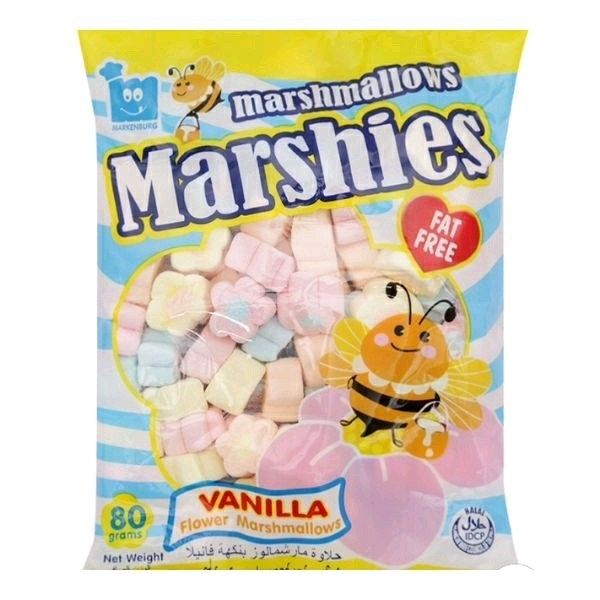 Kẹo marshmallows Marshies hoa 80g
